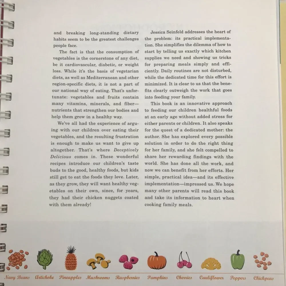 ‎**Book** Deceptively Delicious by Jessica Seinfeld